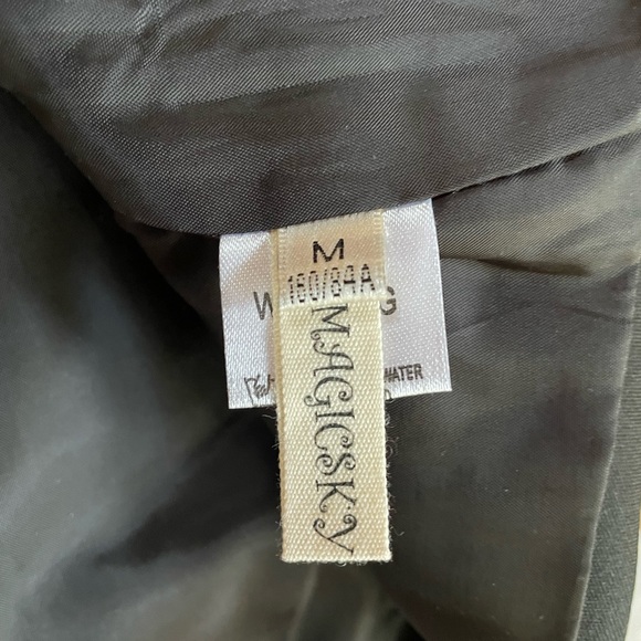 Vintage Nylon Geometric Long Sleeve (M) - Picture 8 of 9